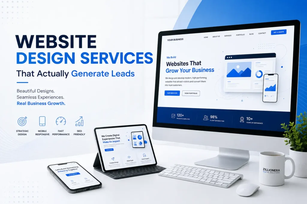 Website Design Services That Actually Generate Leads