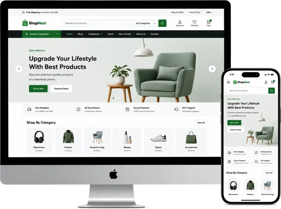 Custom Website Design Service