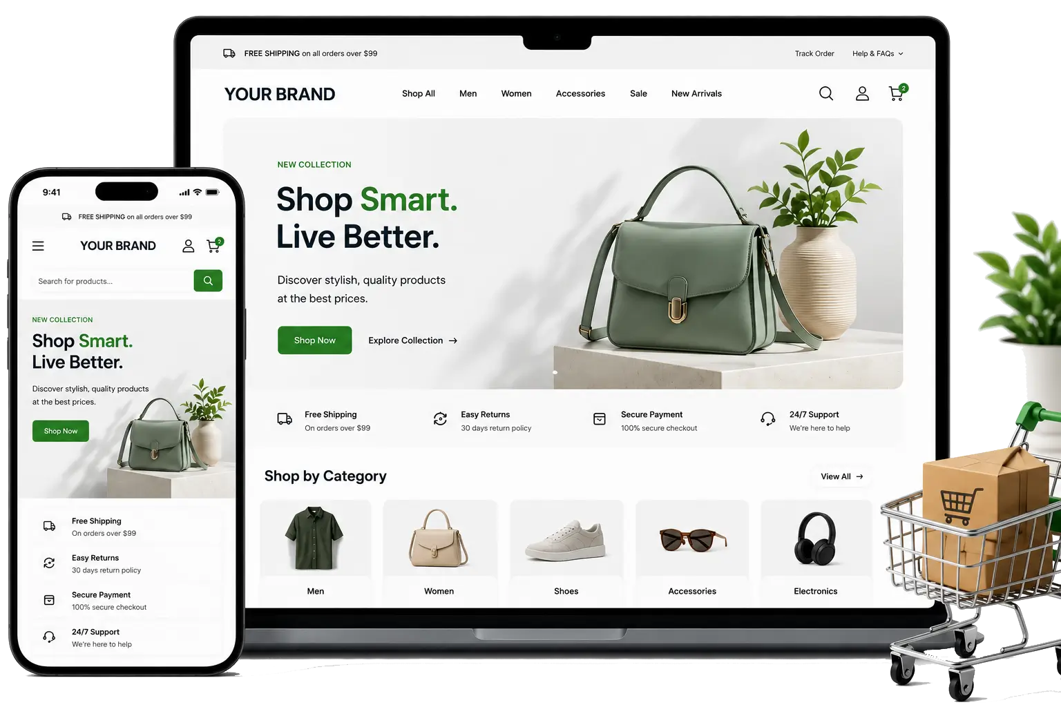 E-Commerce Website Design