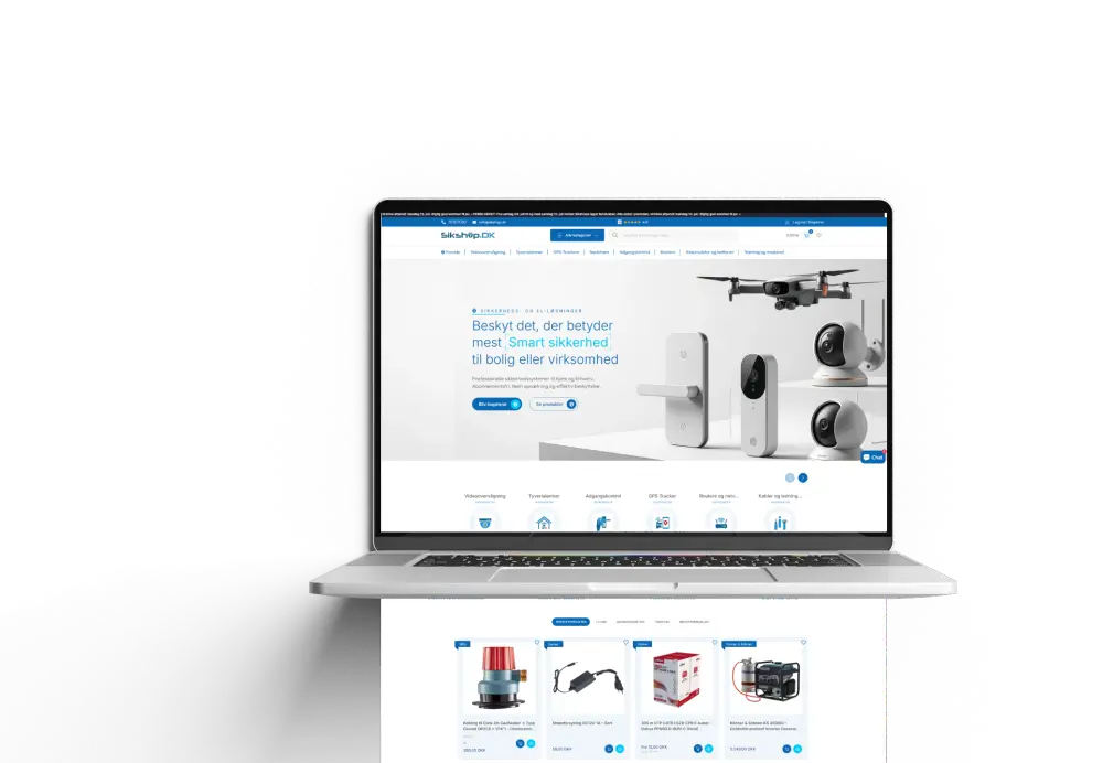 Sik Shop - Website Preview Screenshot